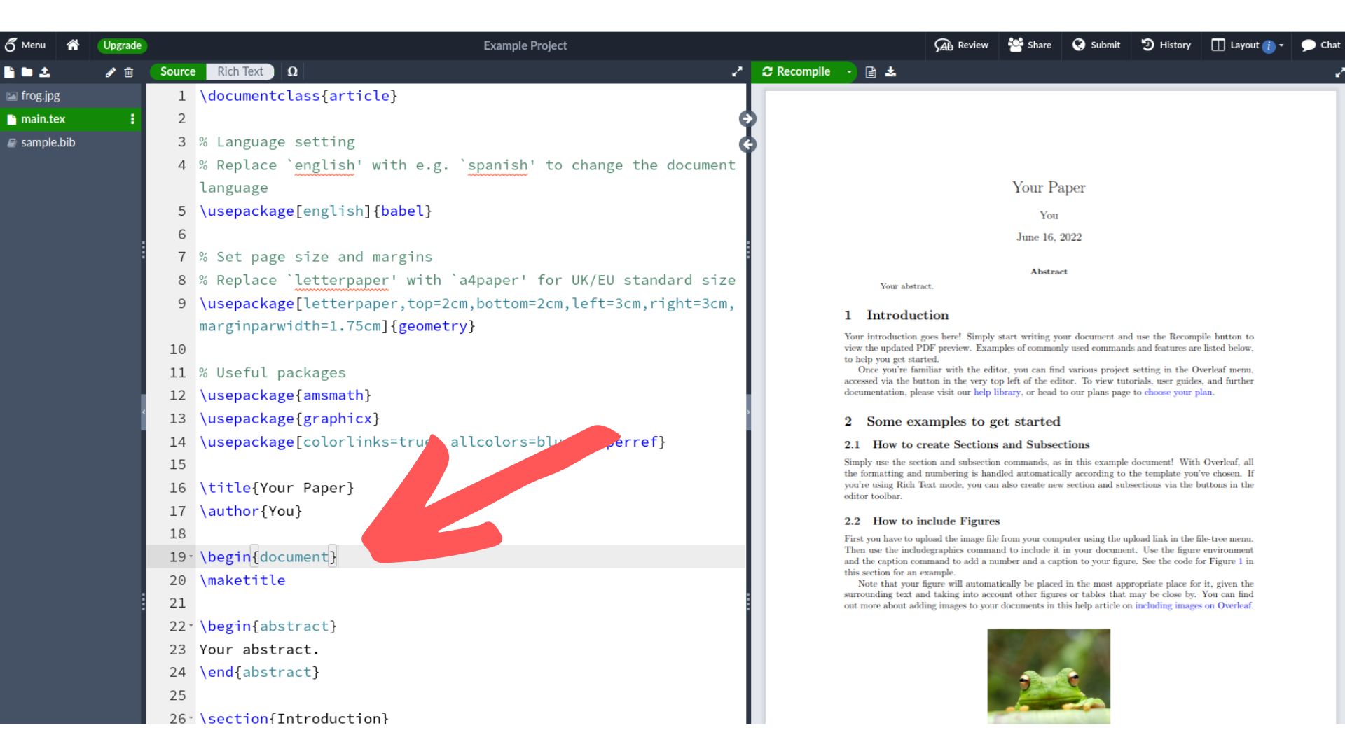 Simple Guide To Technical Writing With LaTeX In Overleaf The Bitwise